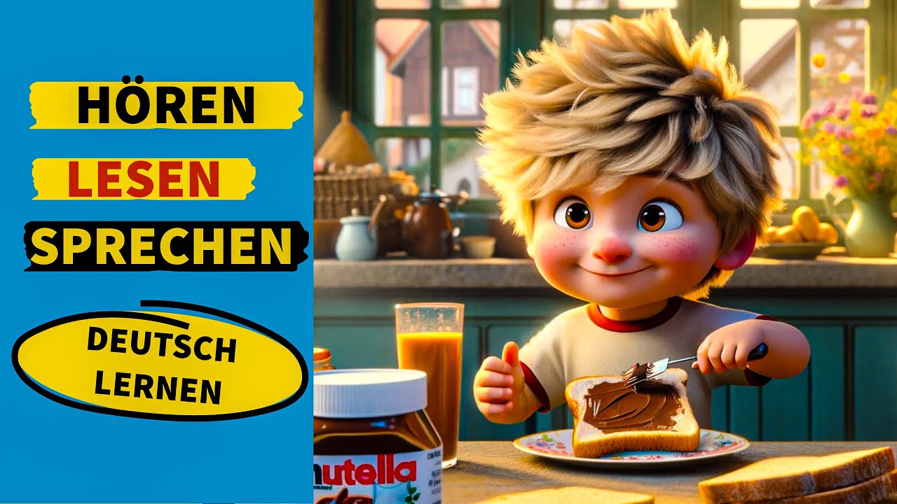 Das deutsche Frühstück | Deutsch Lernen | Geschichte & Vokabeln |