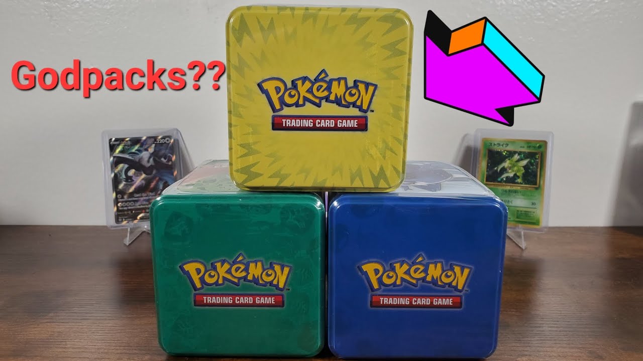 Do These Pokemon Tins ACTUALLY Have Godpacks?