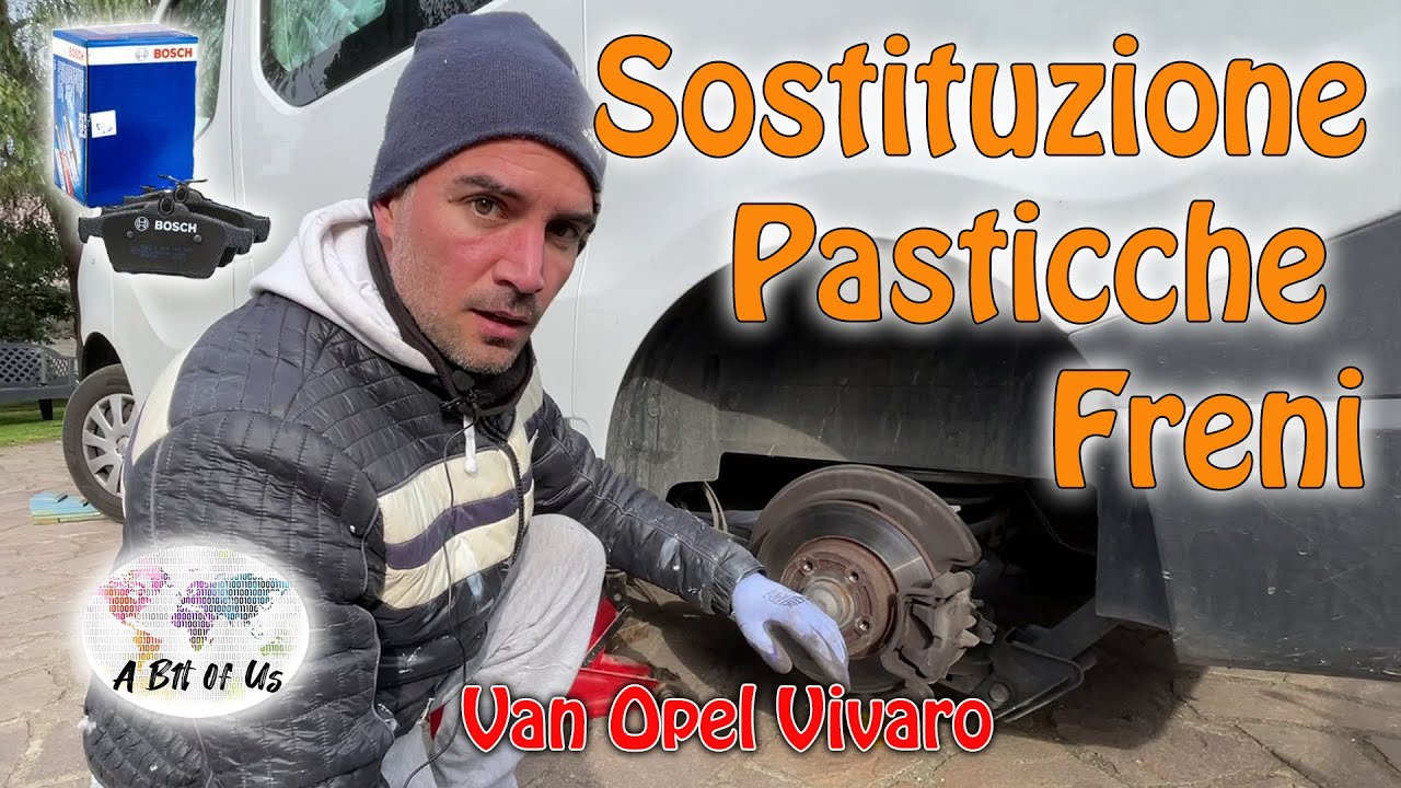 Pastiglie freni Opel Vivaro | Cambiare le pasticche | Guida Tutorial Fai da te Van Renault Trafic