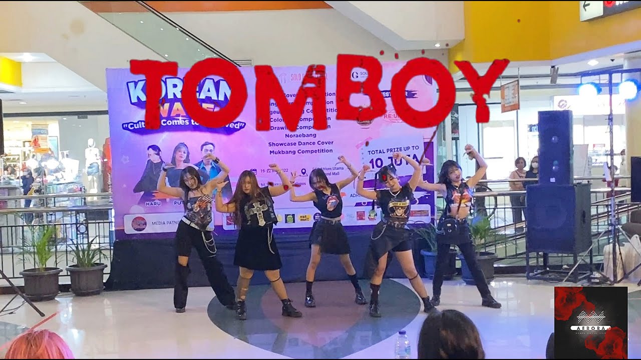 🥉(G)-IDLE DANCE COVER INTRO + TOMBOY + DANCE BREAK BY AERORA AT KOREAN WAVE EVENT SOLOPOS