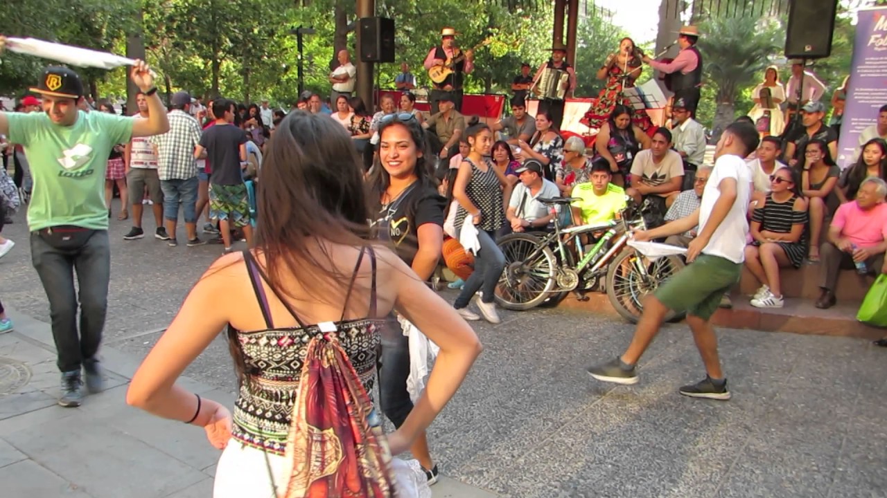 Cueca Dance in Santiago , Chile - 2017
