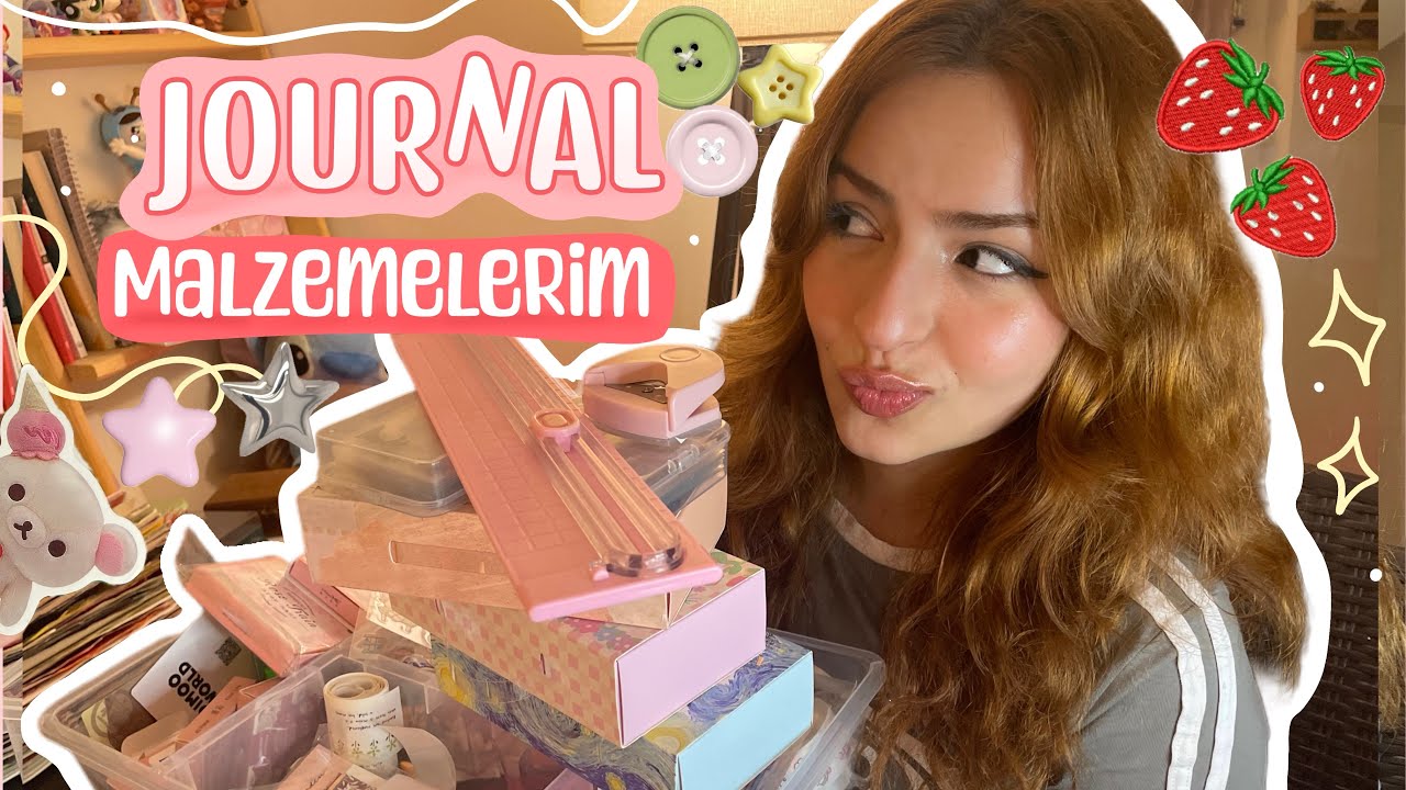 JOURNAL MALZEMELERİM | zihin defterimde neler kullanıyorum?
