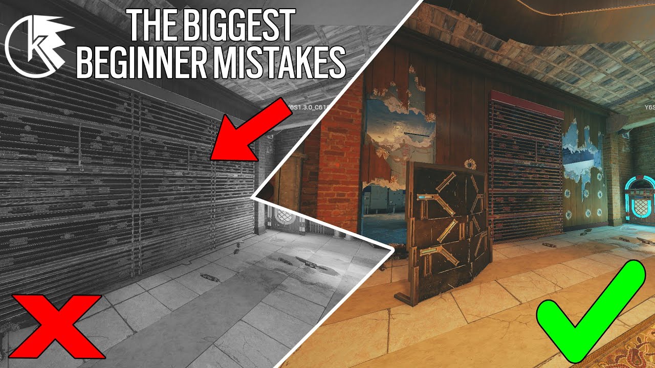 Top 10 BEGINNER Mistakes - Rainbow Six Siege