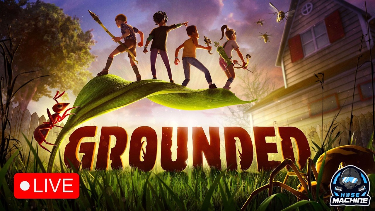 Grounded | wife's first time finishing the story so we can play grounded 2 // TEST STREAM
