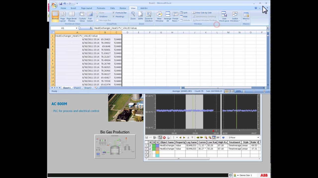 Compact HMI Operator Alarm Scenario and Reports