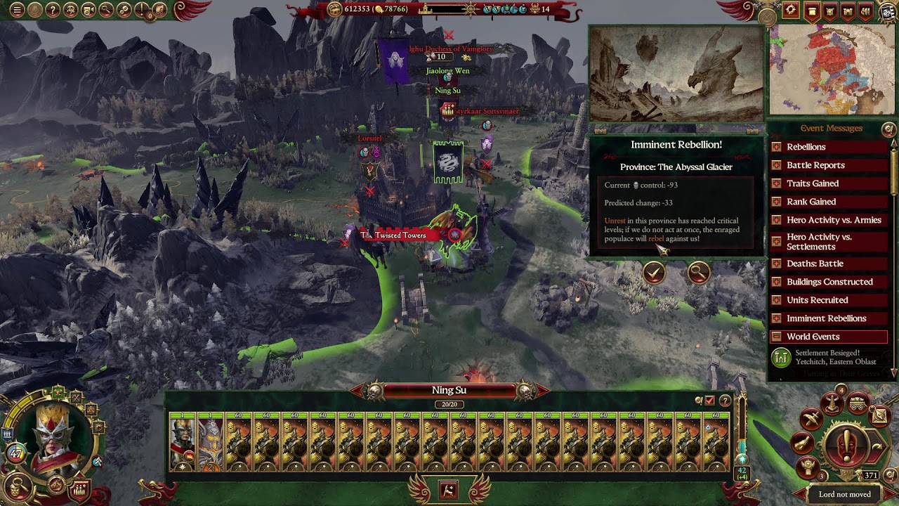 TWWH3 Grimhammer Maio Ying Grand Cathay Total Domination campaign attempt stream 17 Mar 2 2026
