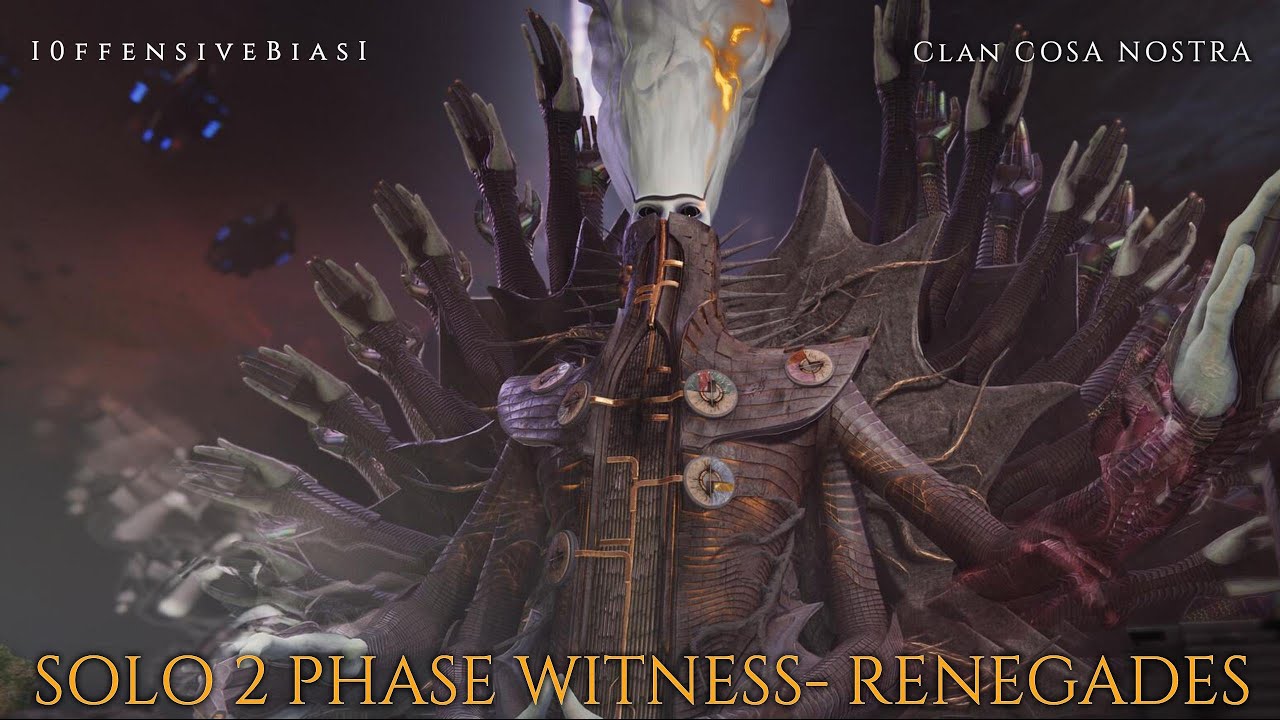SOLO 2 PHASE WITNESS - RENEGADES