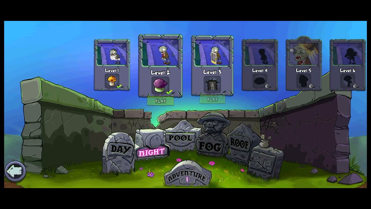 Pvz night levels 