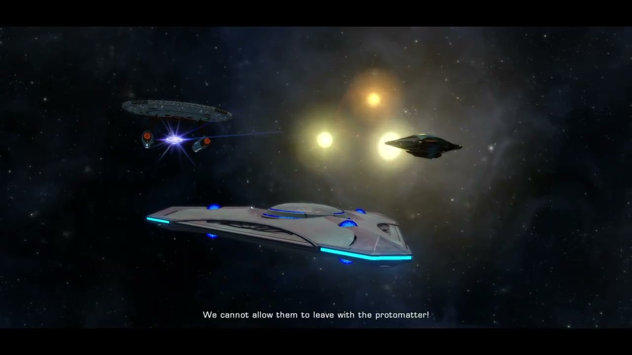 Star Trek Online chimerian dark nanite protomatter terraforms BORg Cube!?!
