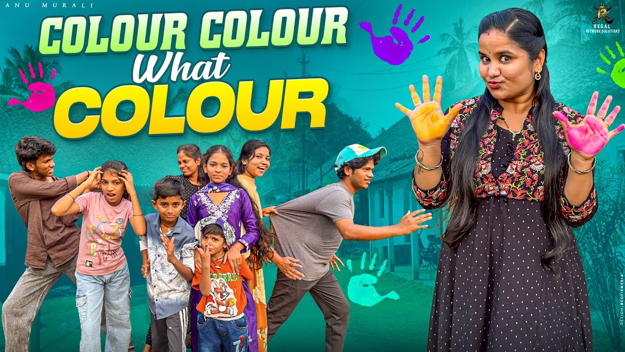 Colour colour challenge || Anu Murali Videos|| #trending #comedy #shorts #funny 
