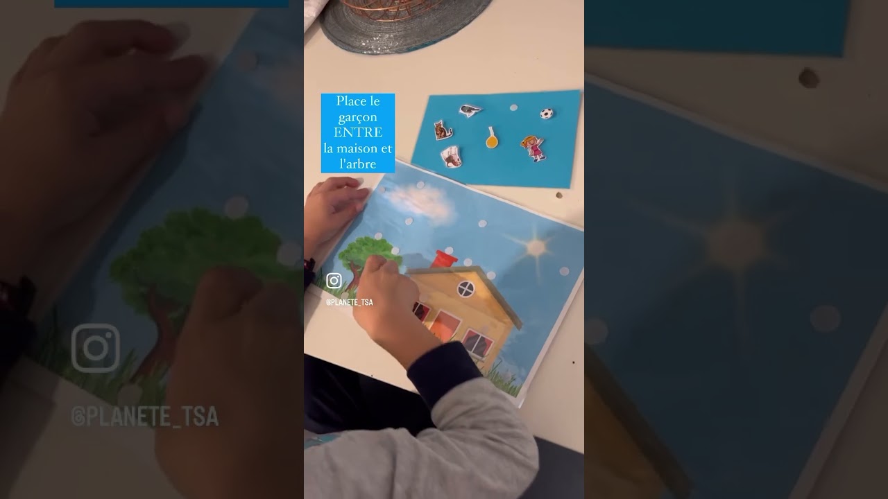 Rep&eacute;rage spatial #autisme #tsa #doityourself #diy #creativit&eacute; #formation #pourtoi