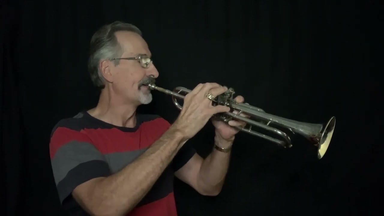 Rare 1920s or 1930s Josef Keilwerth Top Action Rotary Valve (TARV) Bb Trumpet. 