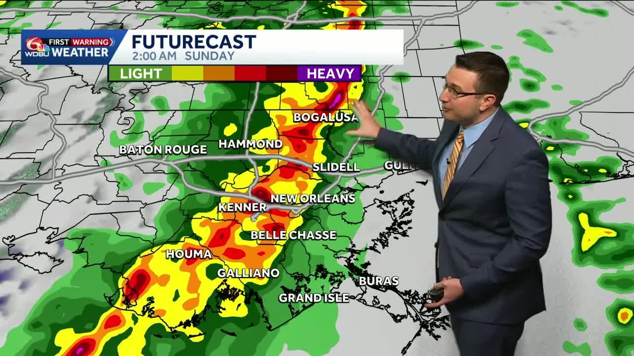 Strong to severe storms overnight