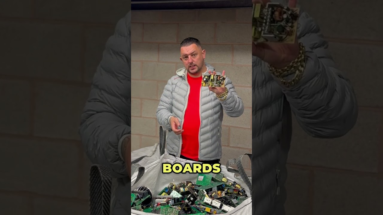 Whats low grade boards worth ? #recycling #ewasterecycling #circuitboards #pc