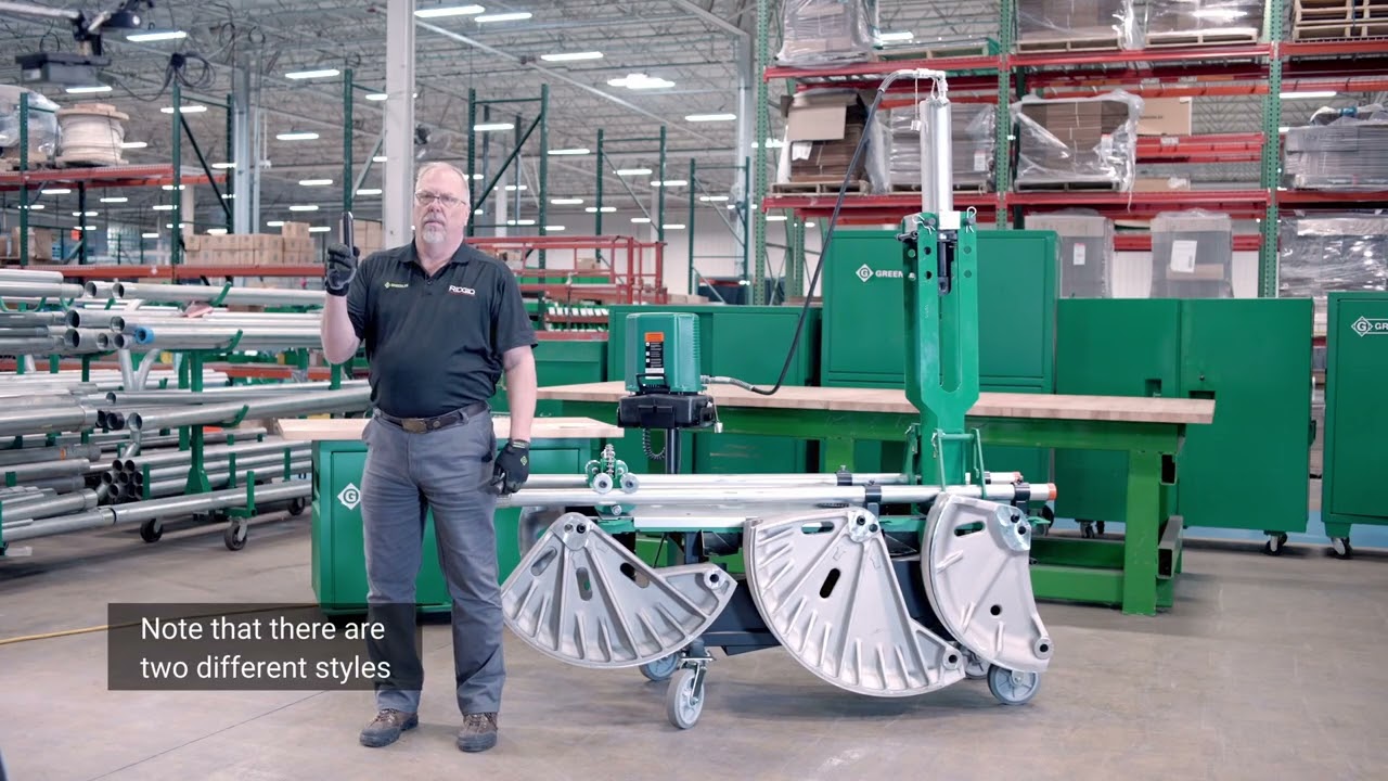 Проверка и подготовка гибочного инструмента Greenlee 881GX