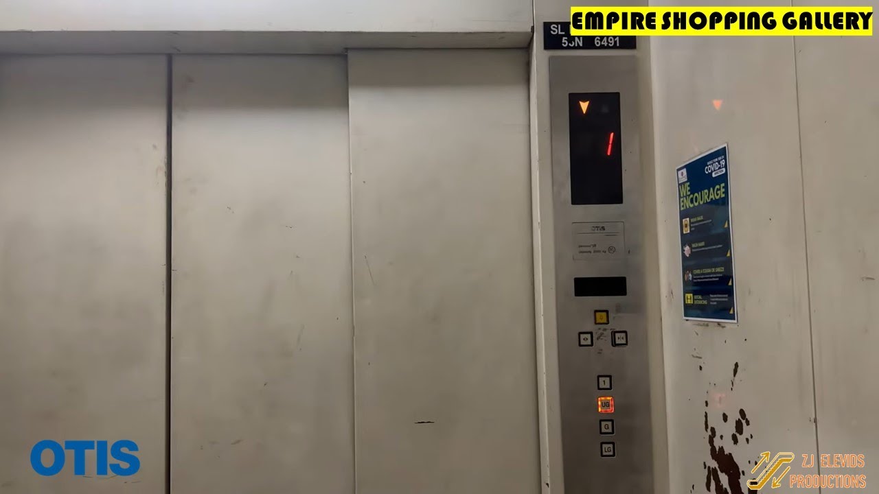 OTIS Cargo Elevator at Empire Shopping Gallery, Subang Jaya, Selangor, Malaysia.
