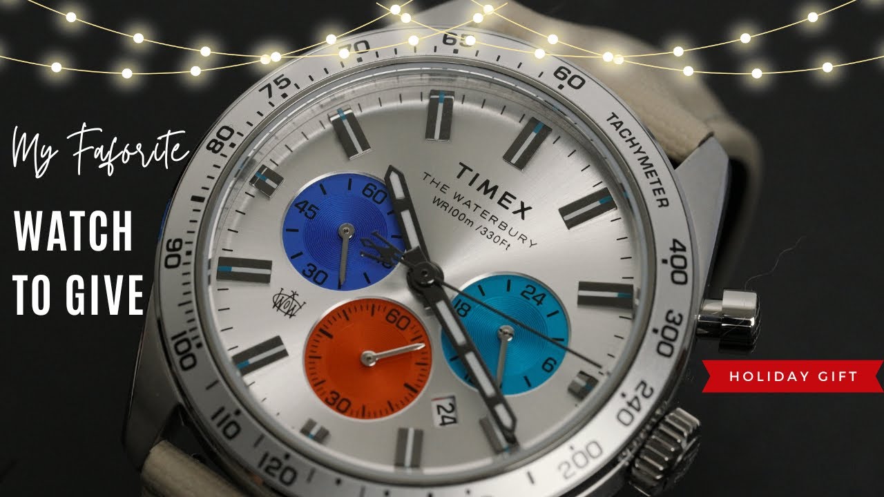 Great Watch Under $200: Review Timex Waterbury Chronograph