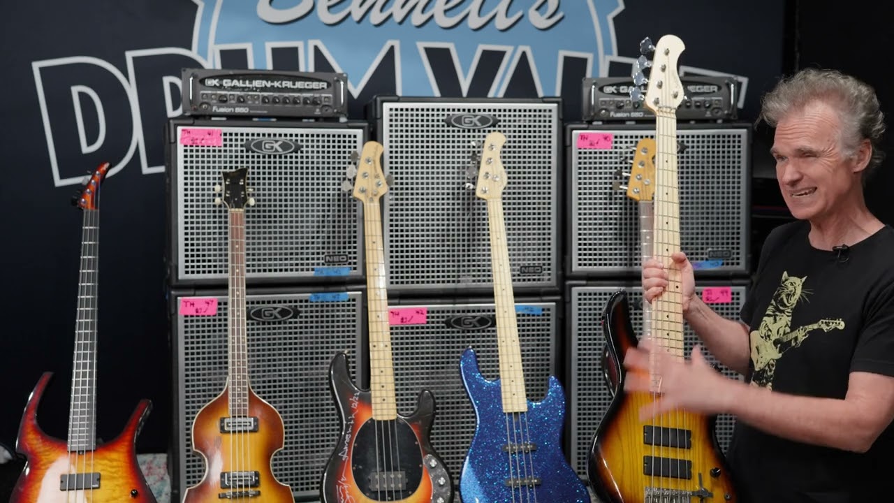 The Tom Hamilton, Aerosmith Collection at Donn Bennett's Drum Vault!