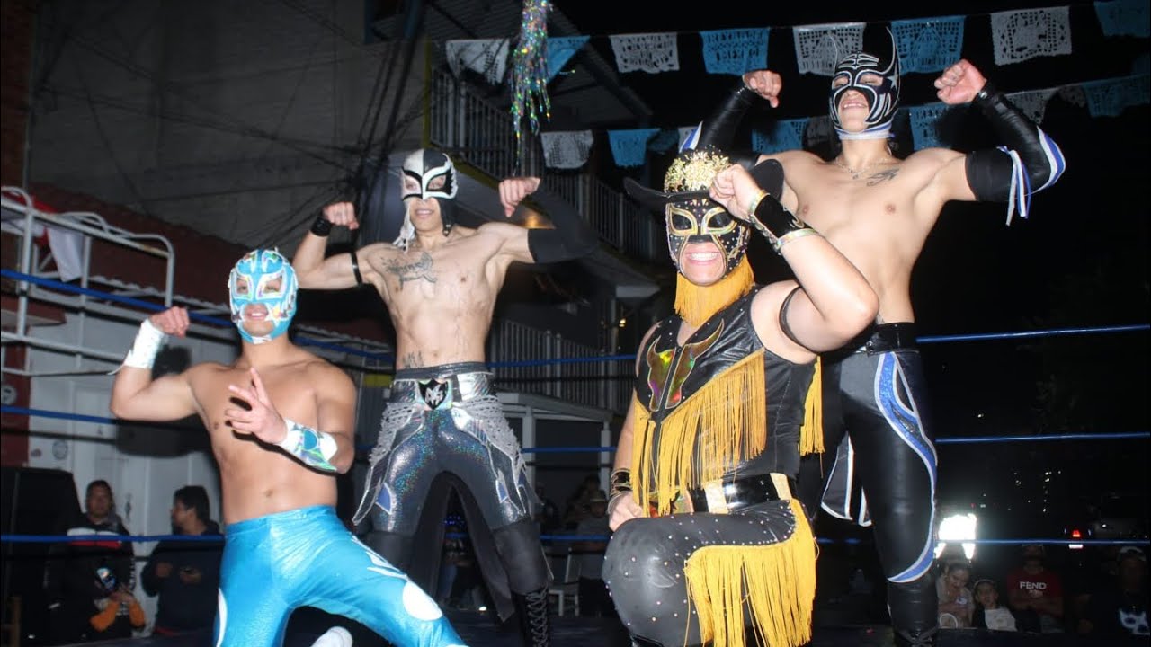 El Norteñito Vs Estrella del Ring Vs Aguila Guerrera Jr Vs Cósmico.
