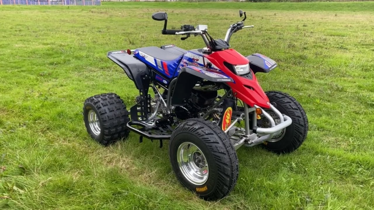 Yamaha Blaster FMF exhaust sounds