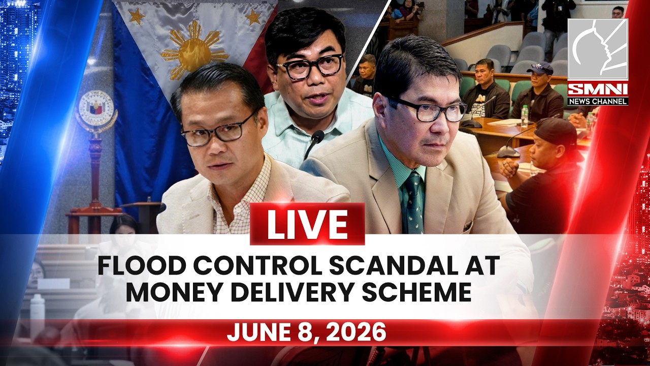 LIVE SENATE HEARING | FLOOD CONTROL SCANDAL AT MONEY DELIVERY SCHEME | JUNE 8, 2026