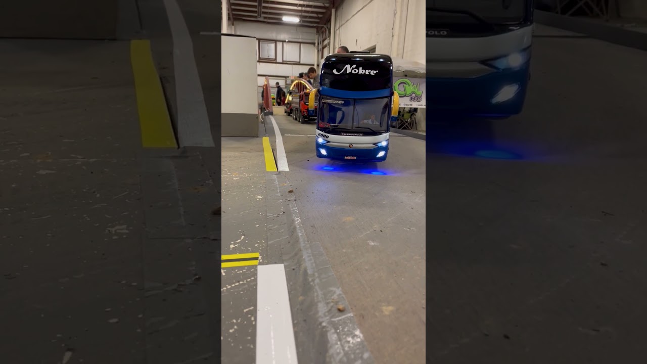 RC Bus is custom built and the detail is amazing