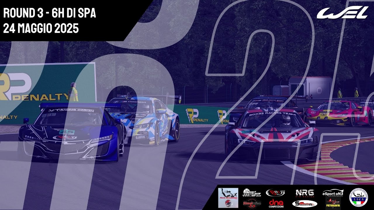 WEL 2025 - Round 3 - 6h di Spa-Francorchamps