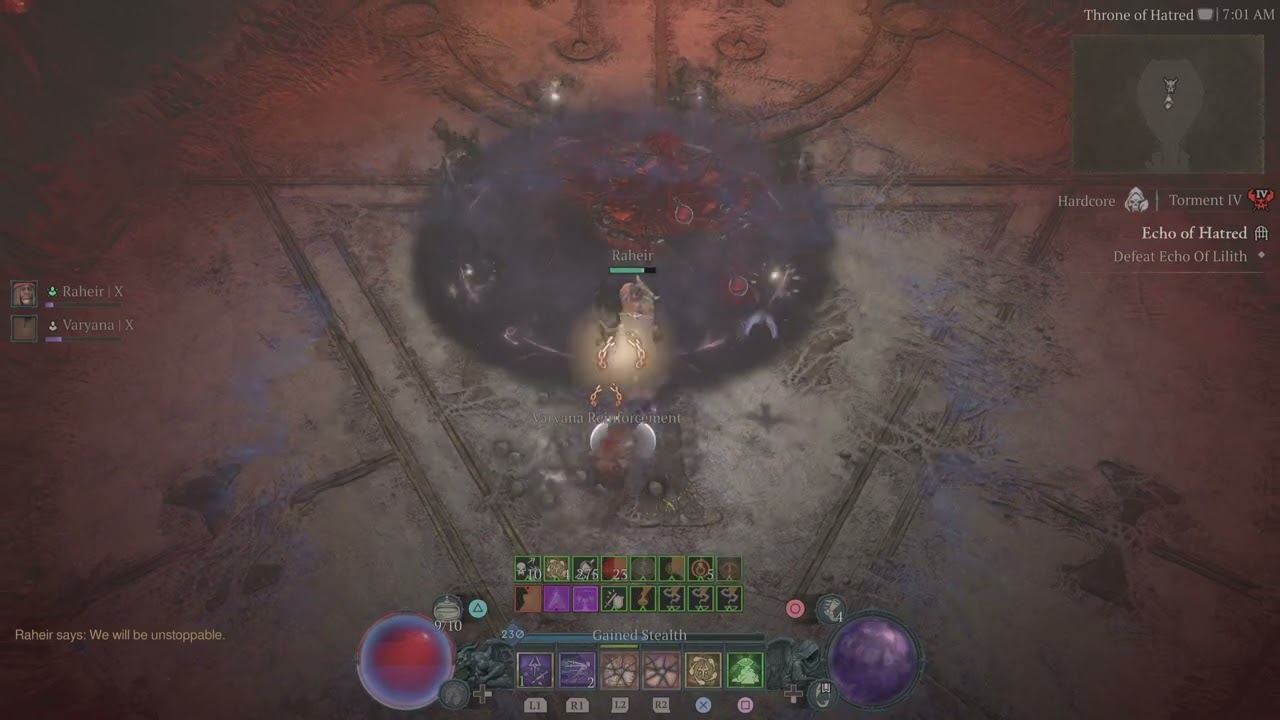 Hard core T4 Lilith, DT rogue, Diablo 4 season 8