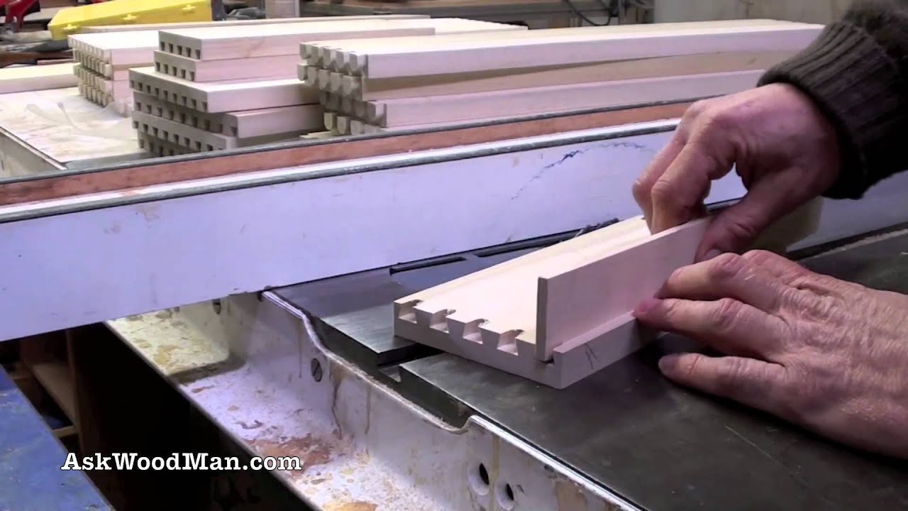 How To Make Plywood Boxes &bull; 50 of 64 &bull; Woodworking project for kitchen cabinets, desks, etc...