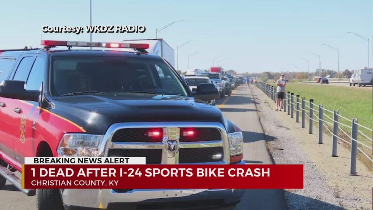 1 dead after I-24 sports bike crash