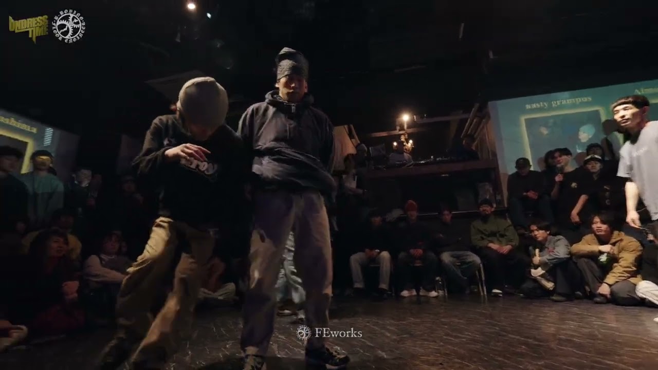 【TOP4】nasty grampus vs Almost Hiroshima｜UNDRESS TIME Vol.4  ｜FEworks