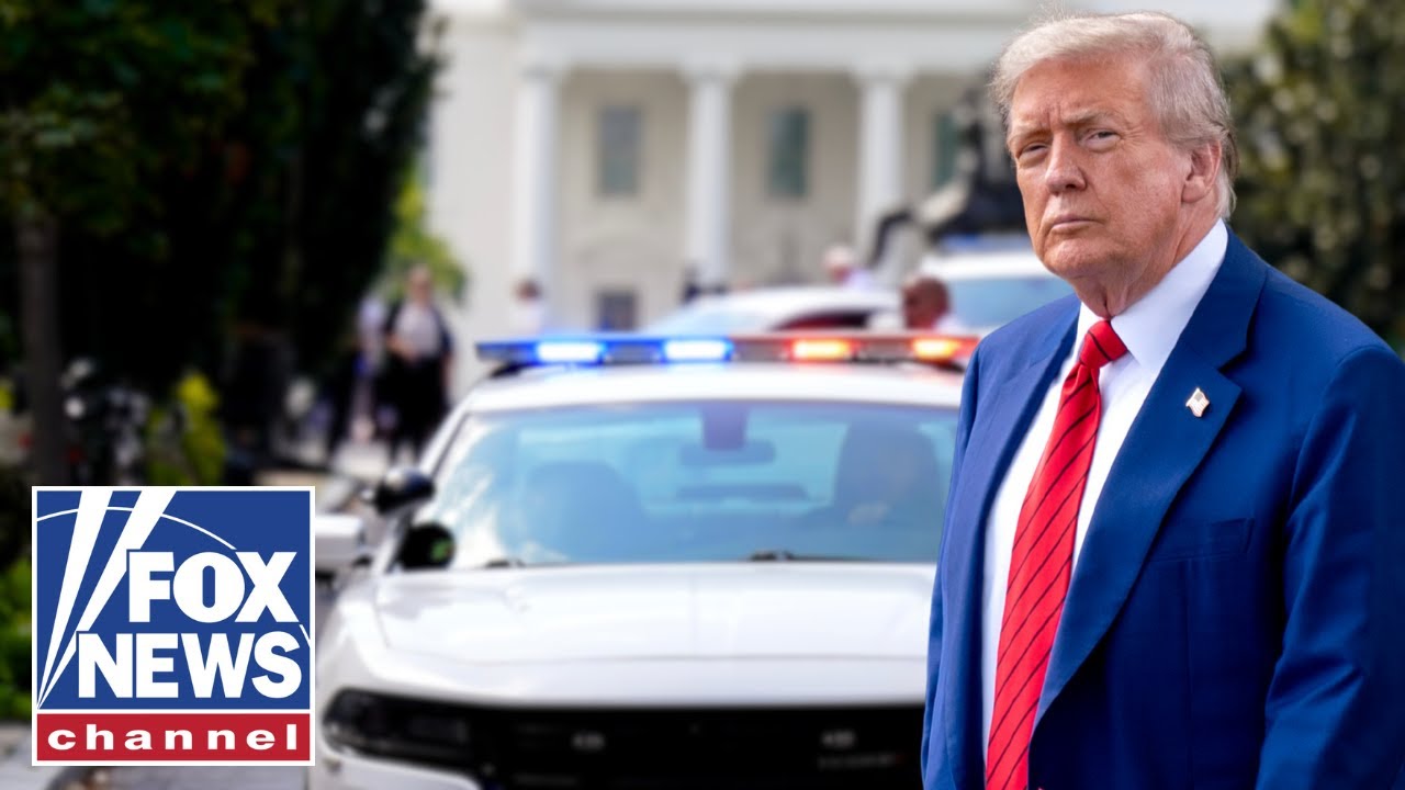 Trump goes on a ride-along with DC police