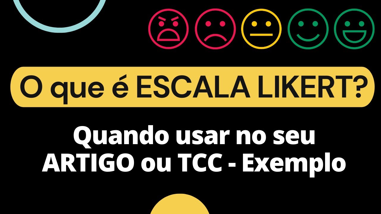 O que &eacute; ESCALA LIKERT para coleta de dados? Explica&ccedil;&atilde;o com exemplo