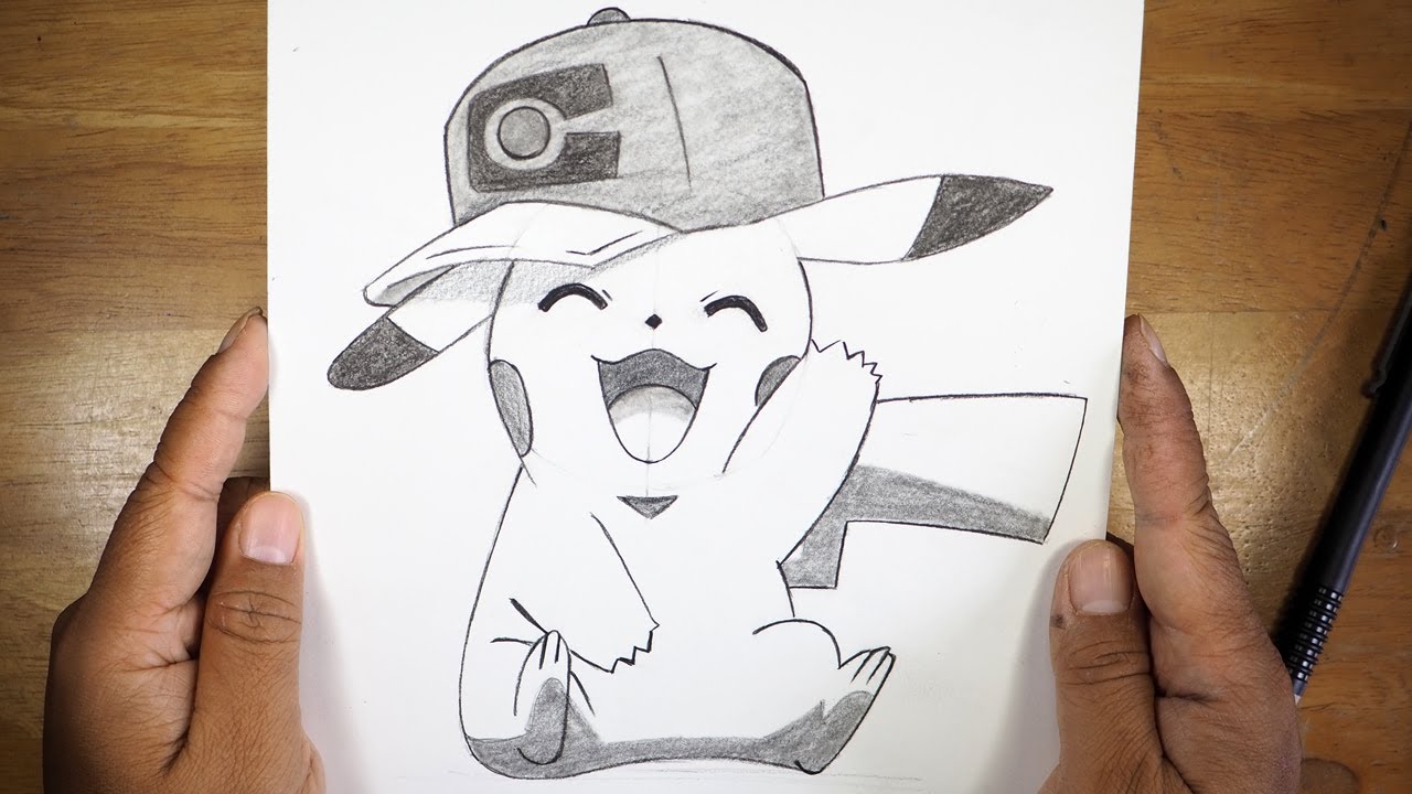 How To Draw Pikachu For Beginners | Easy Tutorial | Pikachu Pokemon Drawing