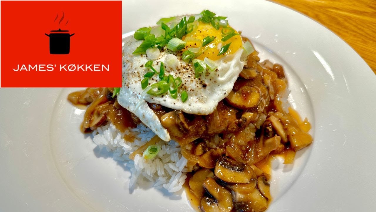 Loco Moco - Hakkebøf fra Hawaii. Stem din ukulele og gå i køkkenet!