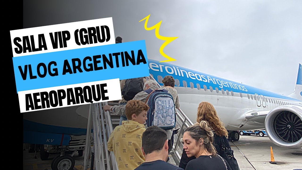 Vlog Argentina: Sala VIP Guarulhos (Gol Premium Lounge) e Aeroparque (Jorge Newbery - Buenos Aires)