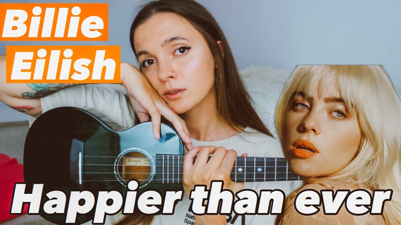 Billie Eilish - Happier than ever | Easy Ukulele Tutorial (full song)
