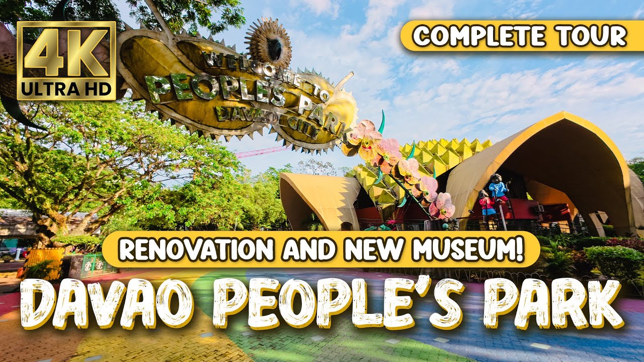 Latest FEATURES of Davao's Cultural Park! | Davao People's Park | Complete Tour 2025