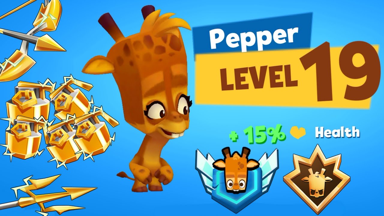 *Level 19 Pepper* is Unstoppable | Zooba