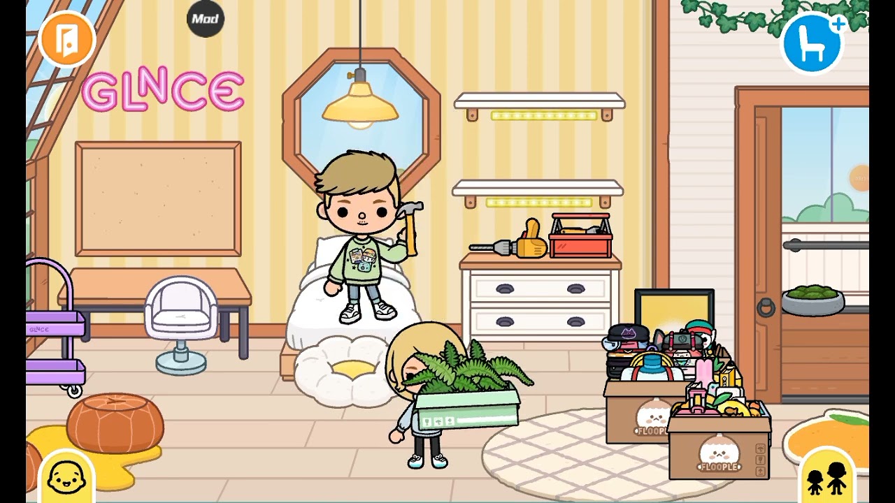 Toca Boca #14 | elkészült Lili új szobája👩🏼🏠