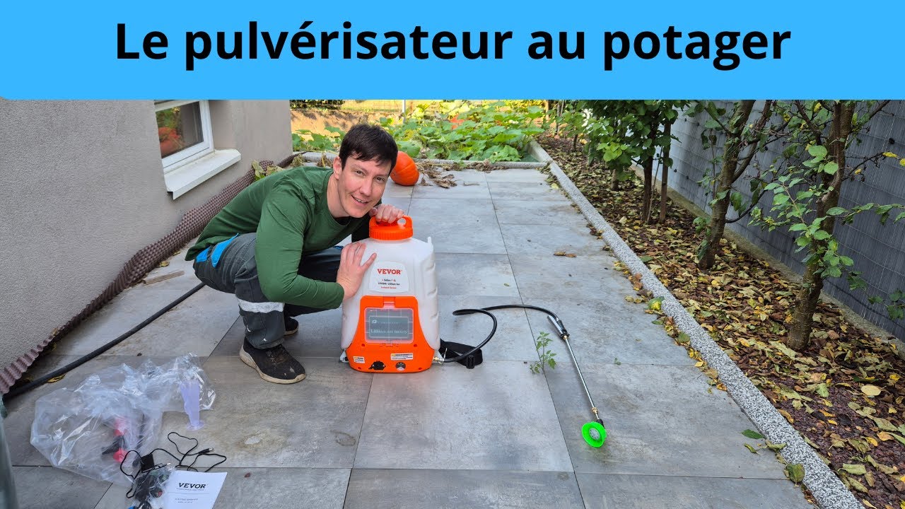 Le pulvérisateur au potager