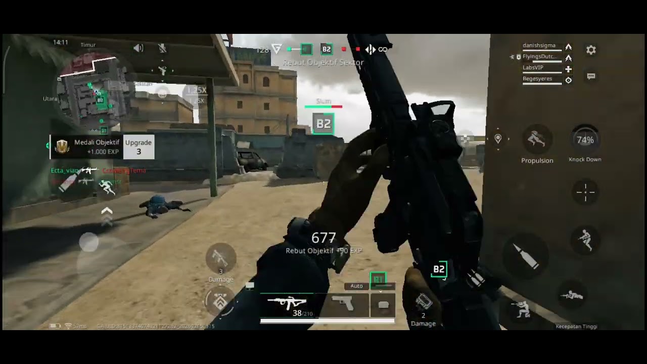 Gameplay garena delta force