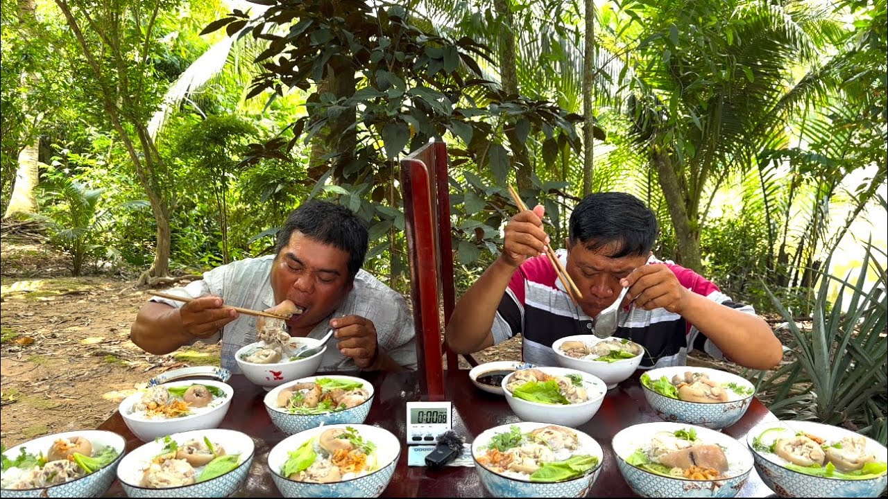 Cảnh Tượng Quá Sức Khủng.Khiếp “13 KÝ HỦ TIẾU” Người Nào Chứa Được Nhiều Thắng 2Tr | ATĐQ