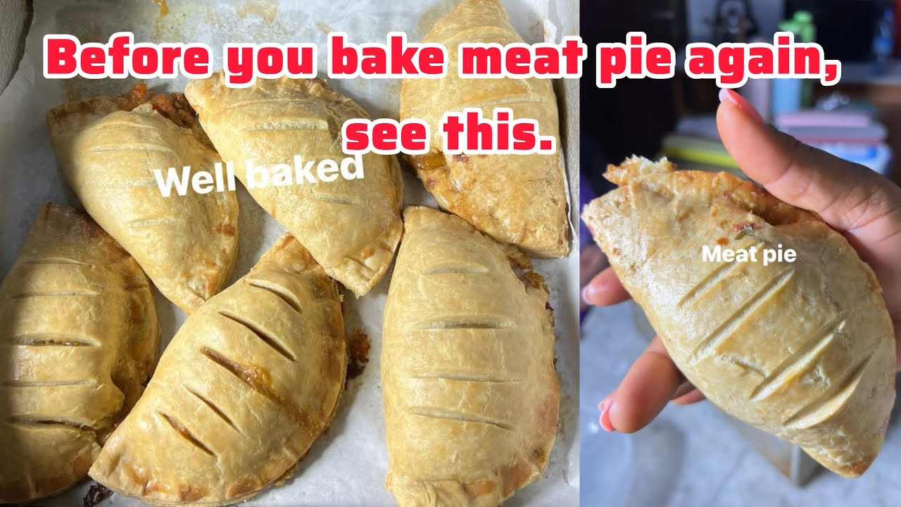 Homemade Nigerian Meat Pie | Soft Crust, Juicy Filling