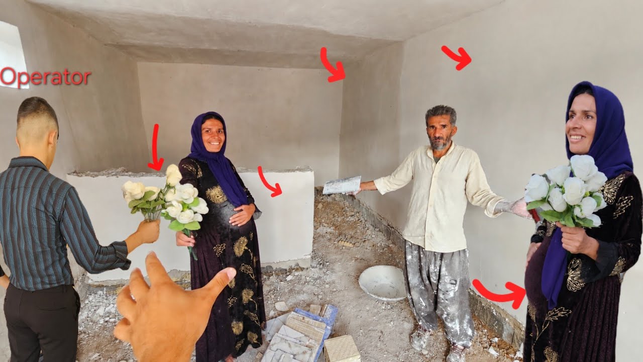  The end of Fatima's stay at home, pregnant; but a flower completely changed the story!