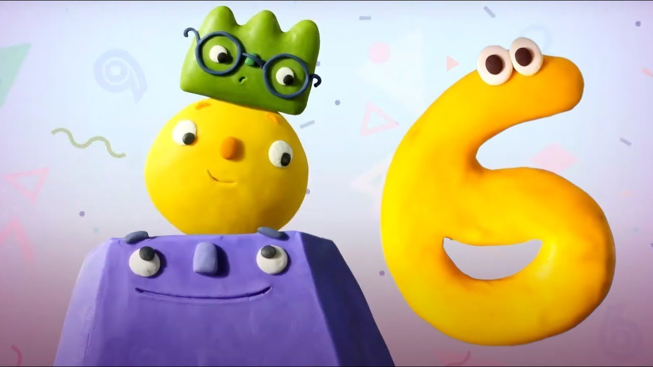 Count with Claymotions | NUMBER 6 | Learning cartoons for kids 🟡 Cartoon Box