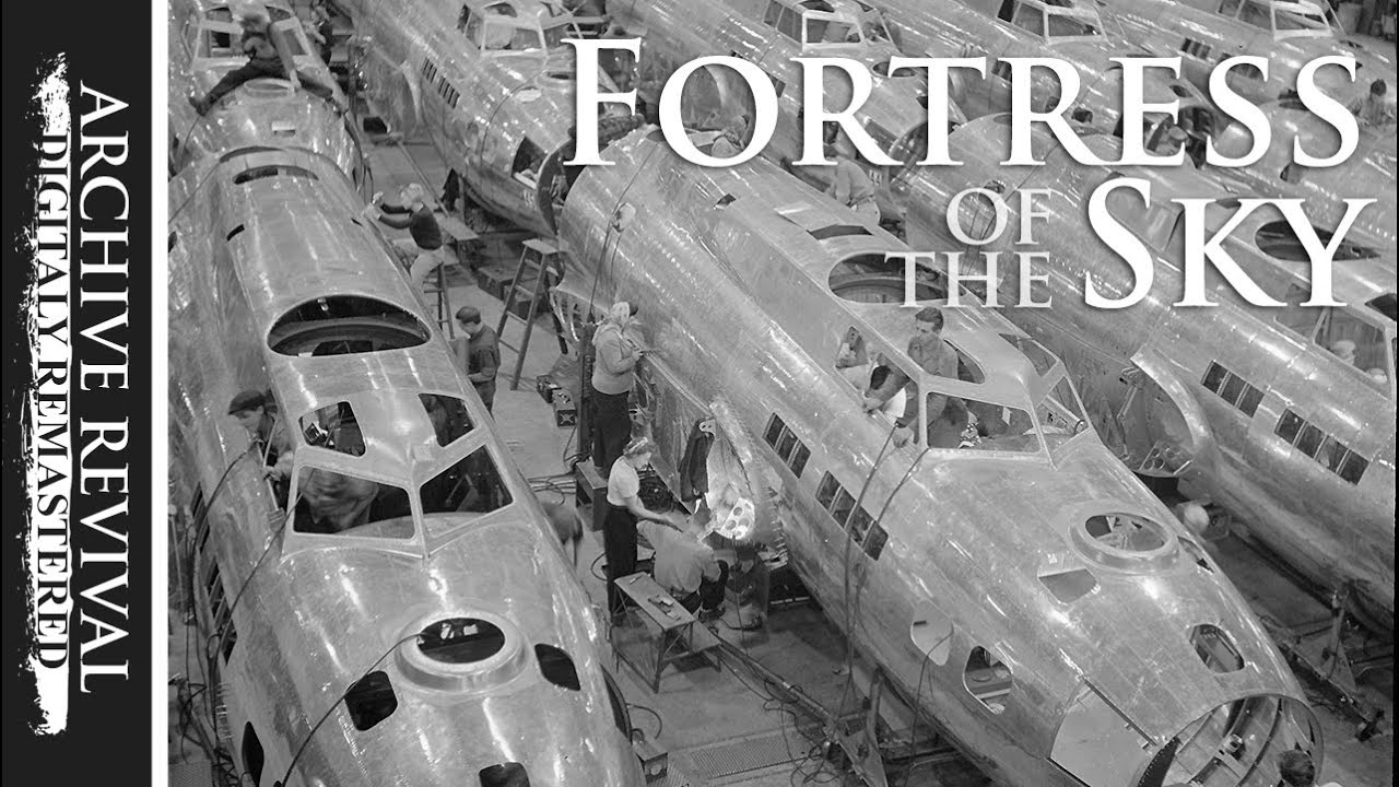 Fortress of the Sky | B-17 Promotional Film (1943)