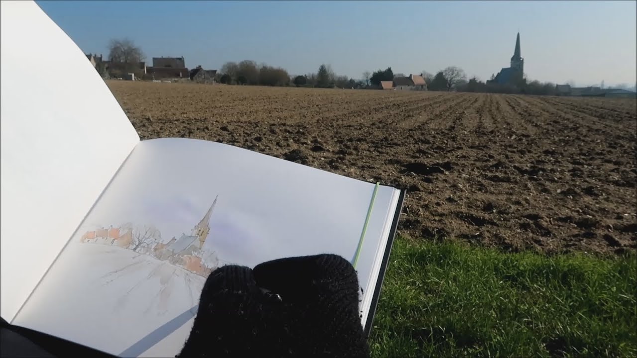 SKETCHING in l FRANCE #2