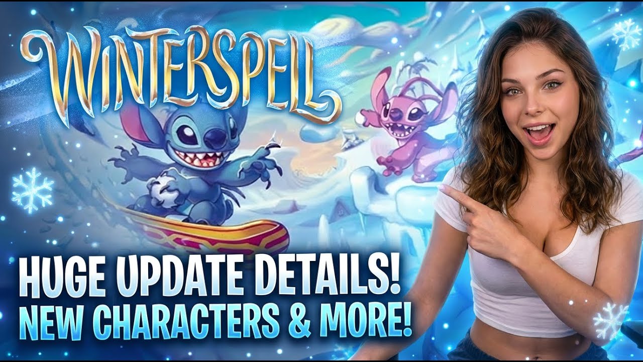 ЗИМА УЖЕ ЗДЕСЬ! ❄️ Даты выхода и спойлеры к Lorcana Winterspell!
