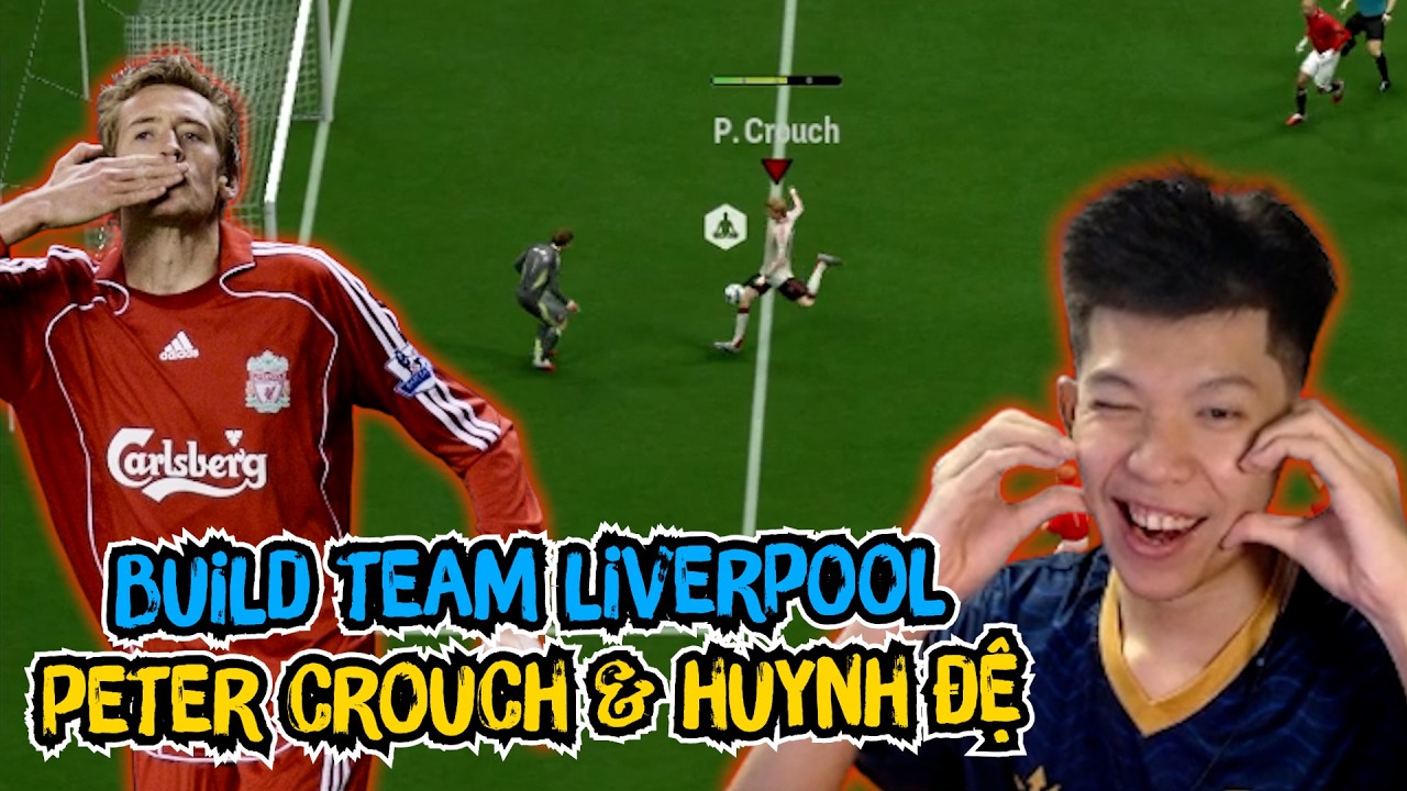 (LỚP HỌC BUILD TEAM) LIVERPOOL 2007 - PETER CROUCH VÀ NHỮNG NGƯỜI ĐỒNG ĐỘI SÁT CÁNH Ở ANFIELD